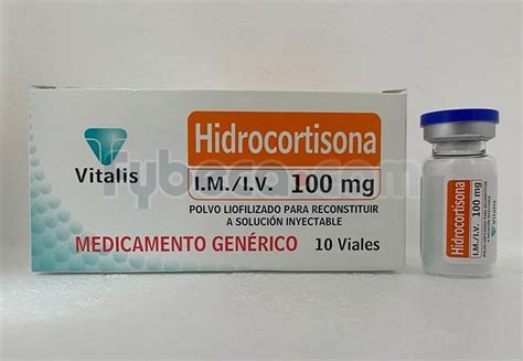 Hidrocortisona Vitalis 100Mg C 10 S Fybeca