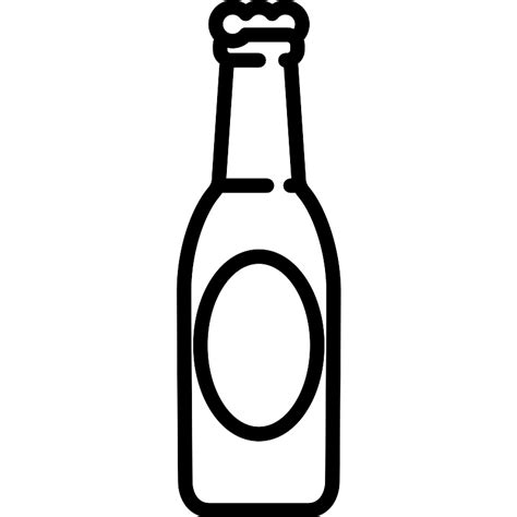 Beer Bottle Vector SVG Icon (7) - SVG Repo Free SVG Icons