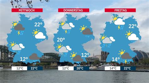 Wetterextreme in Deutschland Unwetter Chaos im Süden Frühling im