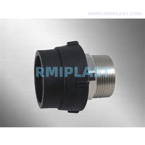 PE Male Adaptor Of Socket Fusion SDR11 SDR17 HDPE Pipe Fittings Socket