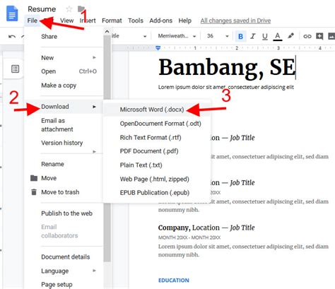 Cara Membuat Resume Secara Online Dengan Google Doc