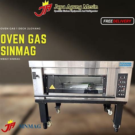 Jual Oven Gas Sinmag Deck Loyang Mb Shopee Indonesia