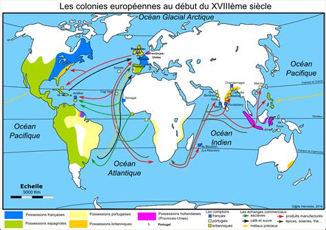 Les Colonies Europ Ennes Au D But Du E Si Cle Les Territoires