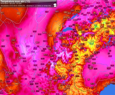 Très Forte Vague De Chaleur Chaleur Canicule Orages Bulletins Spéciaux Infoclimat