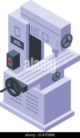 Icono De Fresadora Cnc Estilo Isom Trico Imagen Vector De Stock Alamy