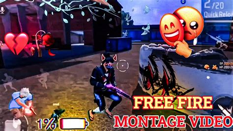 Free Fire Montage Video Free Fire Sad Shayari Status Ff Montage