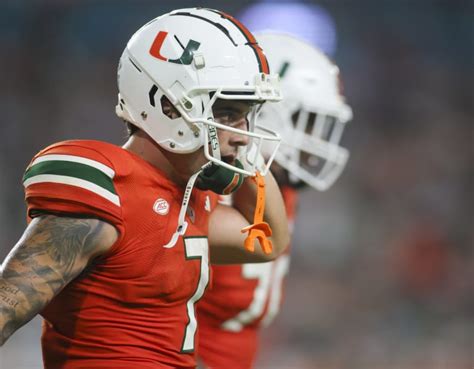 Five Takeaways From Miami S Season Opening Win Over Miami Oh Canescounty Miami Hurricanes