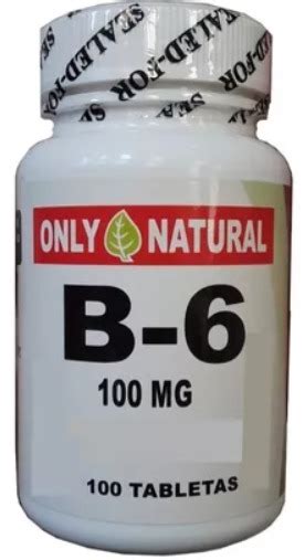 Vitamina B 6 100 Tabletas 100 MG COMISARIATO NATURISTA