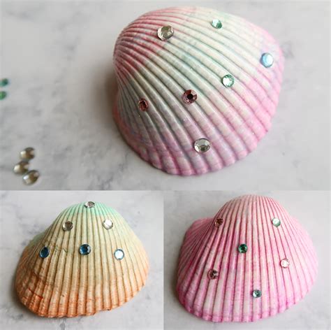 Glittery Mermaid Seashells Tutorial Woo Jr Kids Activities