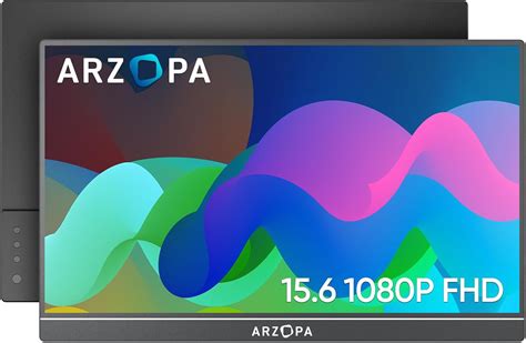 ARZOPA Monitor portátil 15 6 FHD 1080P Monitor portátil para