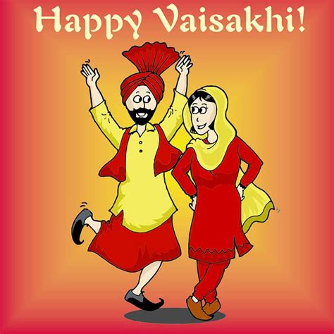 Vaisakhi Greeting Card - Davora Greeting Cards