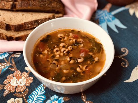 Black Eyed Pea Soup Vegan Action