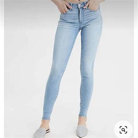 American Eagle Outfitters Womens Blue Jeans Depop