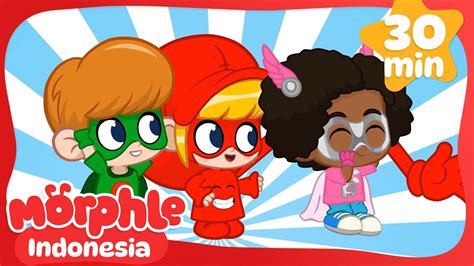 Pahlawan Super Morphle Bahasa Indonesia Kartun Populer Anak Anak