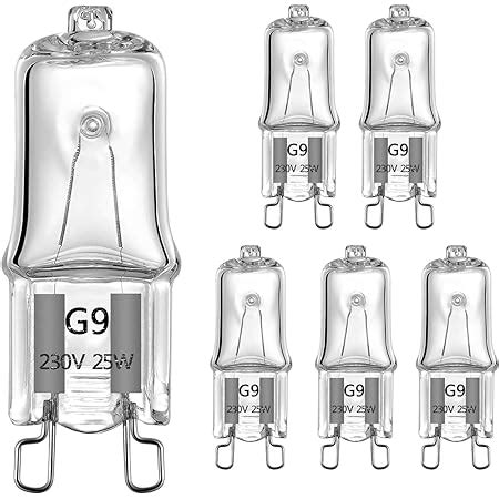 2X OSRAM OVEN HALOPIN 25W G9 HALOGEN CAPSULE BULB 230 240V Amazon Co