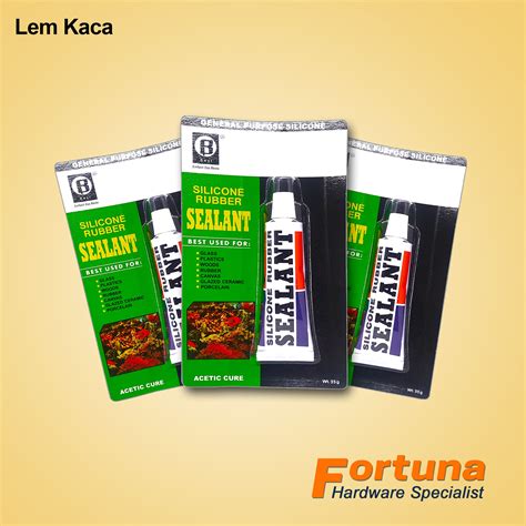 Fortuna Lem Kaca Best Silicone Aquarium Lem Akuarium Lazada Indonesia