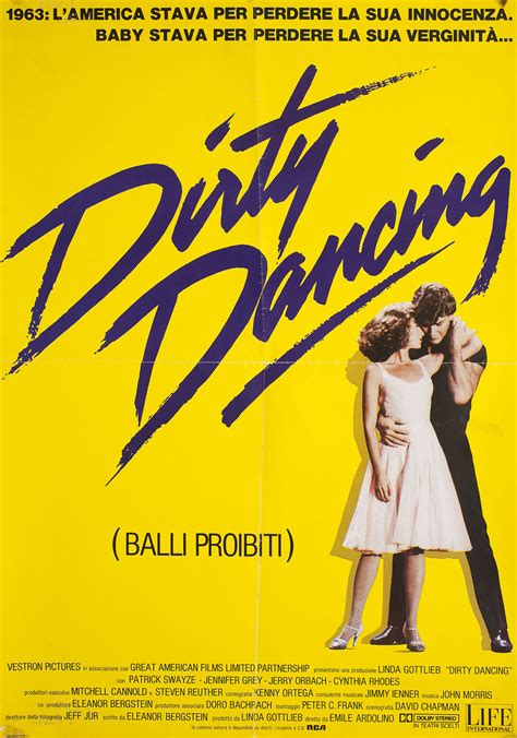 Dirty Dancing Original 1987 Italian Foglio Movie Poster - Posteritati ...