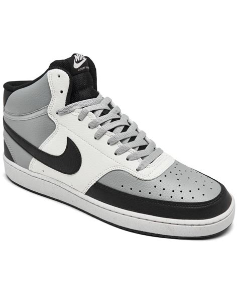 Nike Court Vision Mid Next Nature Casual Sneakers From Finish Line In