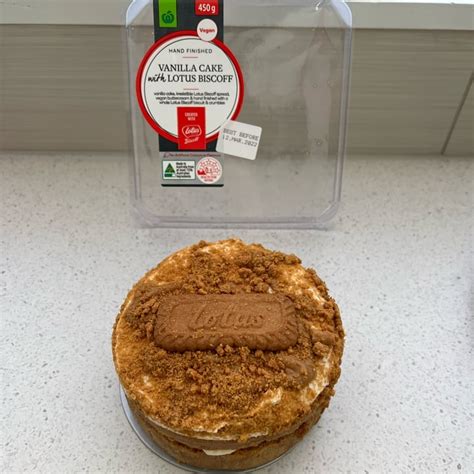 Woolworths Vanilla Cake With Lotus Biscoff Review Abillion