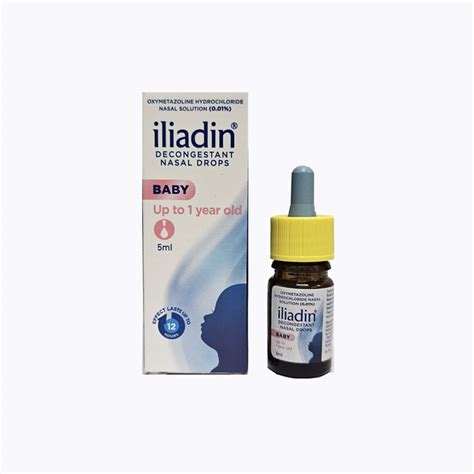 Nhg Pharmacy Online Iliadin Decongestant Nasal Drop 001 5ml