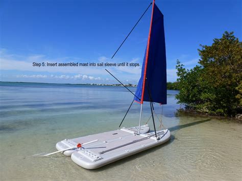 Portable Foldable Travel Sail Kit For Diy Sailing Project