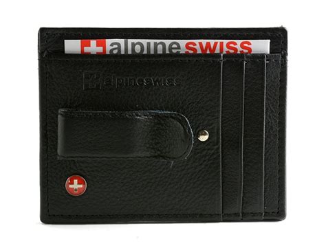 Alpine Swiss Rfid Blocking Men S Money Clip