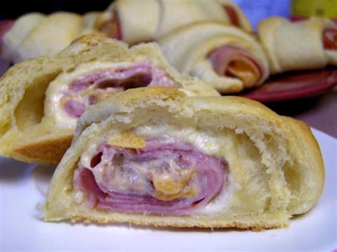 Ham and Cheese Croissants -- Just Like Sara Lee - Copycat Recipe - Food ...