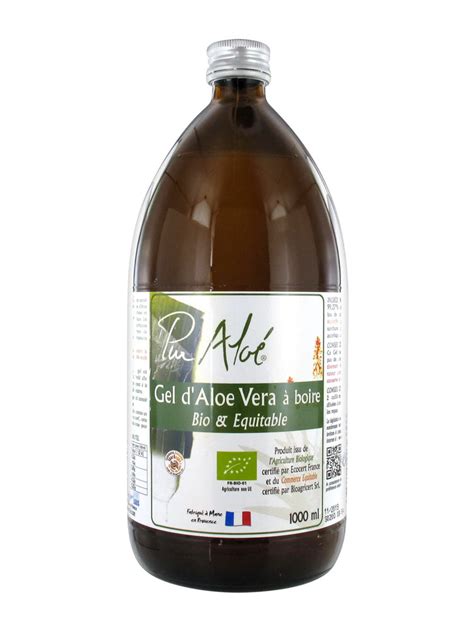 Pur Alo Gel D Aloe Vera Boire Bio Ml Prix Bas Ici