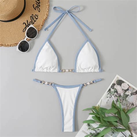 2024 New Hot Sale Patchwork Bikini Swimwear Beachwear Women Extreme