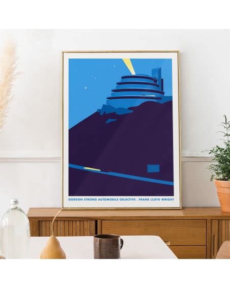 Poster Automobile Objective Limited Edition Silkscreen