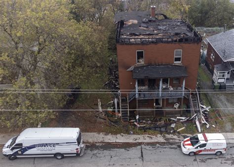 Sherbrooke La police et le coroner enquêtent sur lincendie mortel d