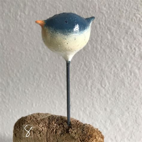 junco • abstract bird sculpture • by Sue Kemnitz - Authentic Superior