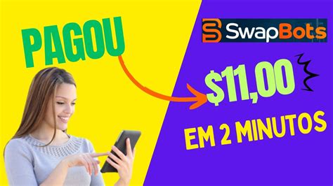 Saque em 2 minutos na swap bots FATURE MAIS DE R 2 000 00 POR MÊS