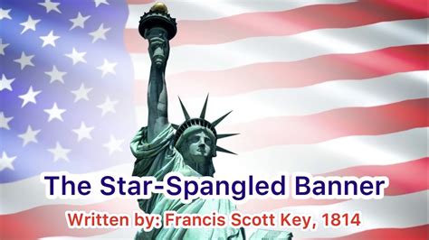 The Star Spangled Banner With Lyrics United States Of America