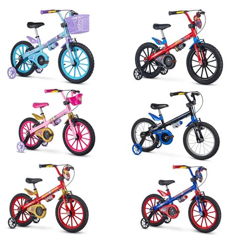 Bicicleta Infantil Bike Menino Menina A Anos Aro Nathor Na