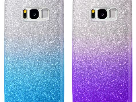 Samsung Galaxy S8 Gradient Glitter Case