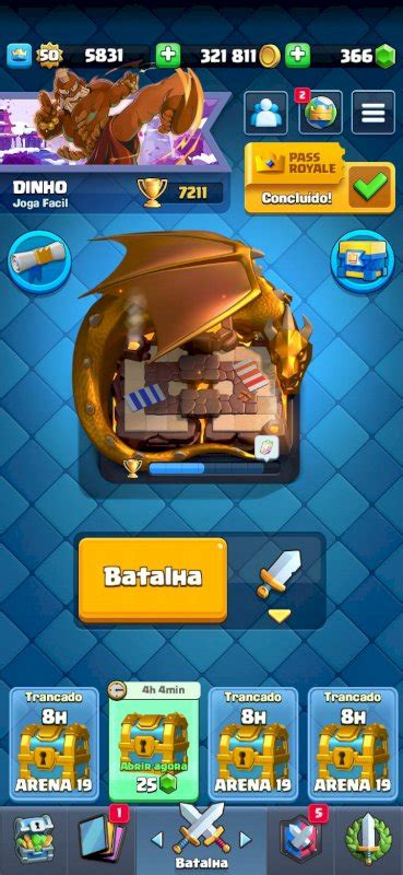 Desapego Games Clash Royale Conta Clash Royale N Vel Do Rei M Ximo