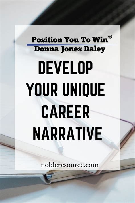 Develop Your Unique Career Narrative | Life purpose, Leadership ...