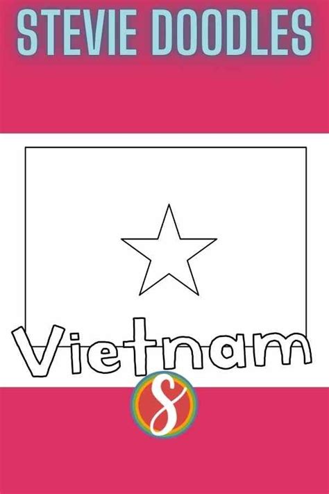 Free Vietnam Coloring Page — Stevie Doodles