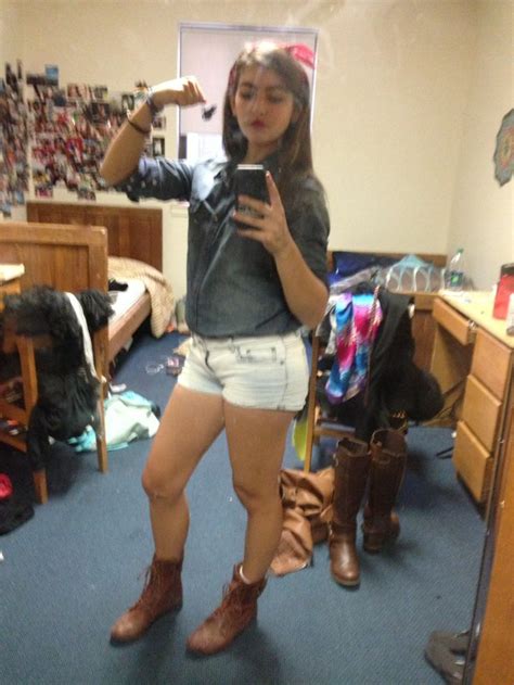 Campus Selfies Google Search Over Knee Boot Campus Selfie Hot Sex Picture