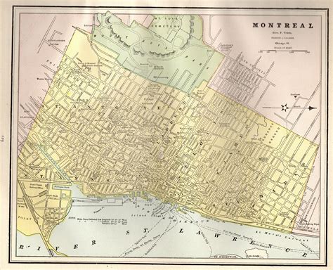 Old Montreal Map