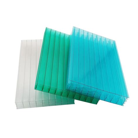 Long Life Uv Resistant Multiwall Polycarbonate Sheets For Roofing And Walls Multi Wall