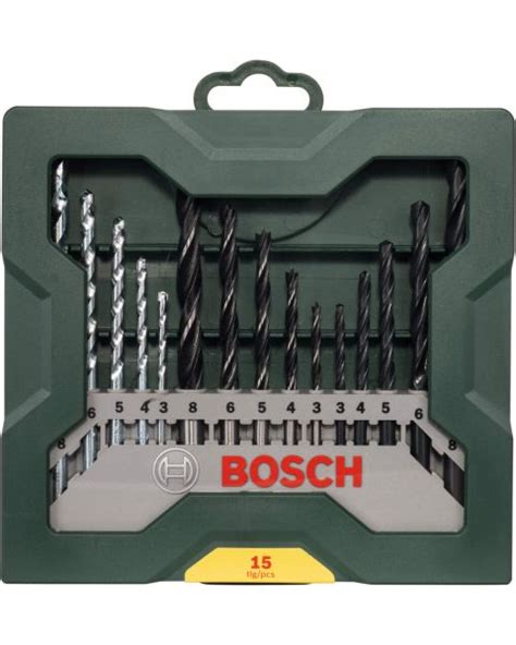 Bosch 15 Delni Mini X Line Set Burgija Drvo Metal Beton 2607019675