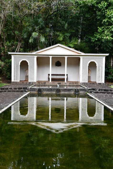 Reflecting Pool At Allerton Garden National Tropical Botanical Garden