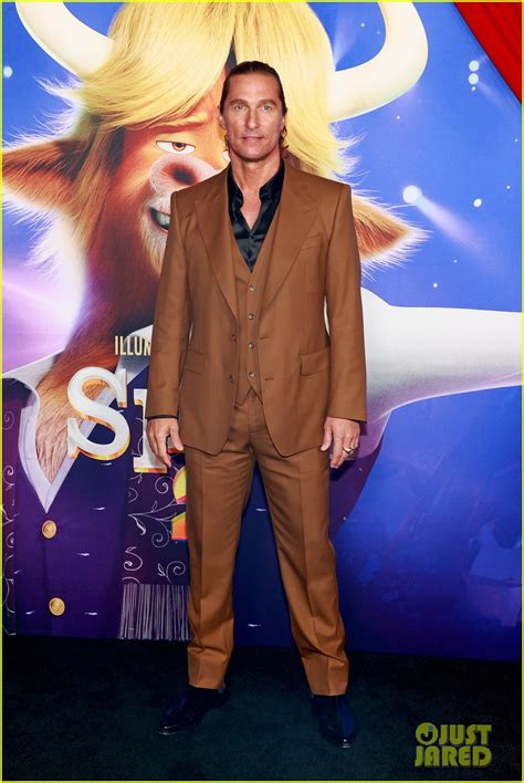 Matthew McConaughey & Camila Alves - 'Sing 2' Premiere in LA