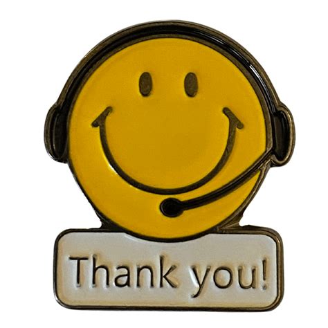 Thank You Emoji - The Pin Store