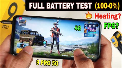 Realme 9 Pro Battery Drain Test 100 0 Realme 9 Pro Bgmi Pubg Battery