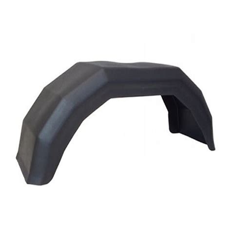 Trailer Wheel Arch Mudguard Mud Guards Black Plastic 10 10 Inch Black Ebay