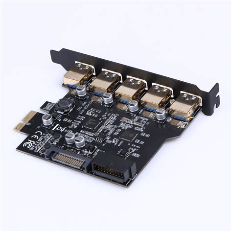 Super Vitesse Pci E Vers Usb Broches Ports Adaptateur De Carte