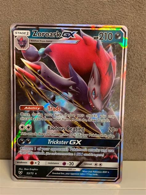 Zoroark Gx Eng Shining Legends Pokemon Kaufen Auf Ricardo